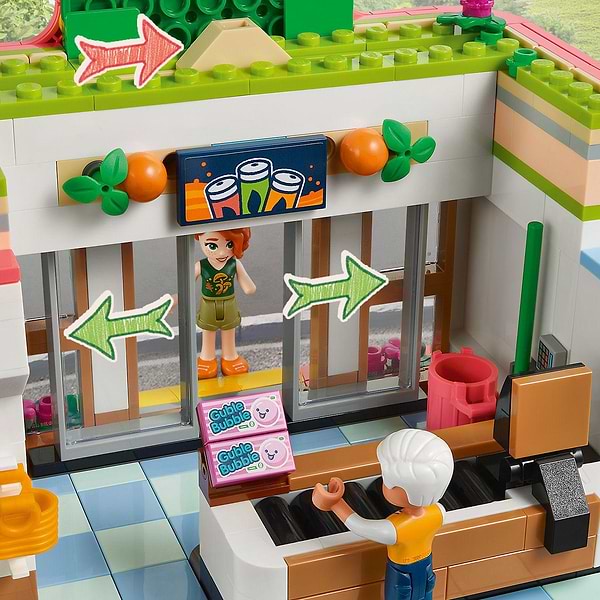 Фото - Конструктор LEGO Friends Крамниця органічних продуктів (41729)