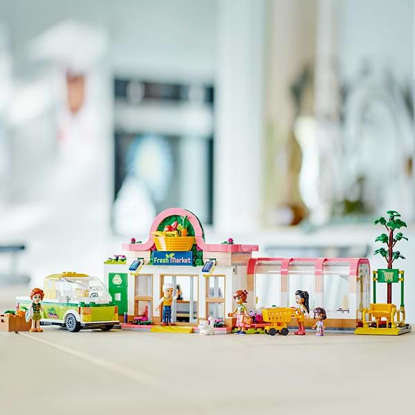 Фото - Конструктор LEGO Friends Крамниця органічних продуктів (41729)