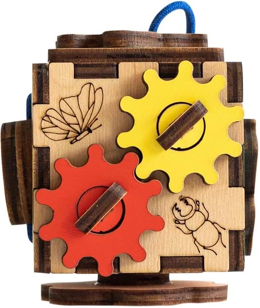 Фото - Бізіборд-куб GoodPlay "Бджілка"  5х5х5 (К114)