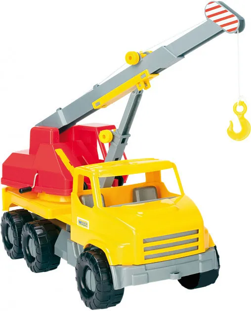 Фото - Наземна спецтехніка Tigres Авто "City Truck" кран в коробці (39366)