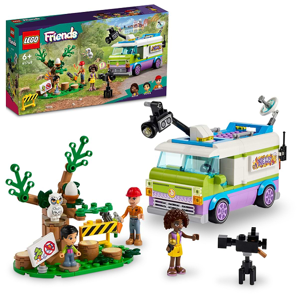 Фото - Конструктор LEGO Friends Фургон редакції новин (41749)