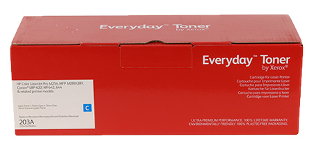 Картридж-тонер Xerox Everyday совместимый аналог HP CF541A (203A), Canon 054 cyan (006R04177)
