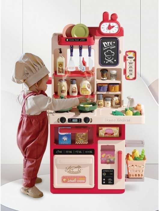 Фото - Сюжетно-рольова гра. Кухня Bambi G801 83 см Pink (1171356)