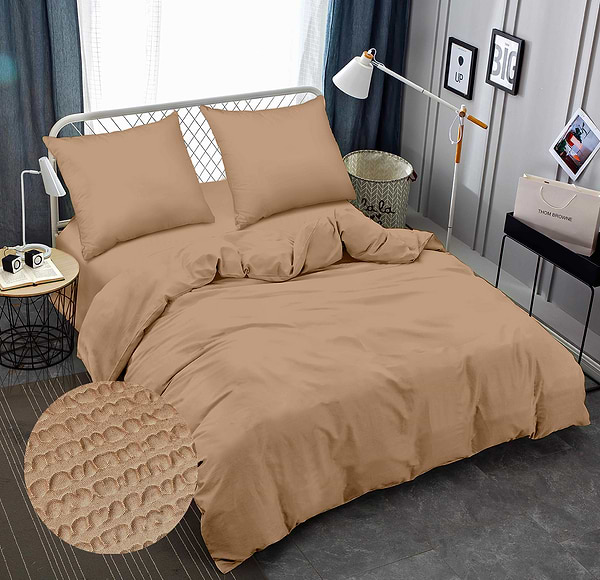 Фото - Комплект постельного белья Zastelli 15-1125 Porcini 145х210 Бежевый (22011)