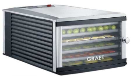 Фото - Сушарка для фруктів та овочів Graef DA 506
