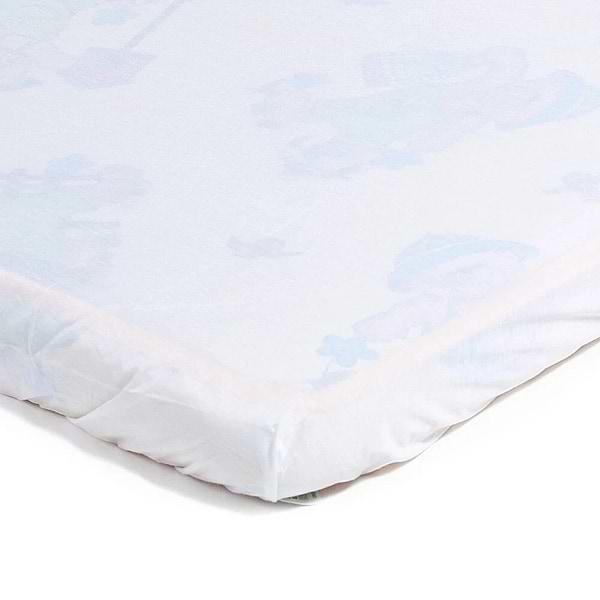 Фото - Наматрацник дитячий ЕКО ПУПС непромокальний чохол Premium розмір 80х35х6 см білий (ПНАМ8035б)