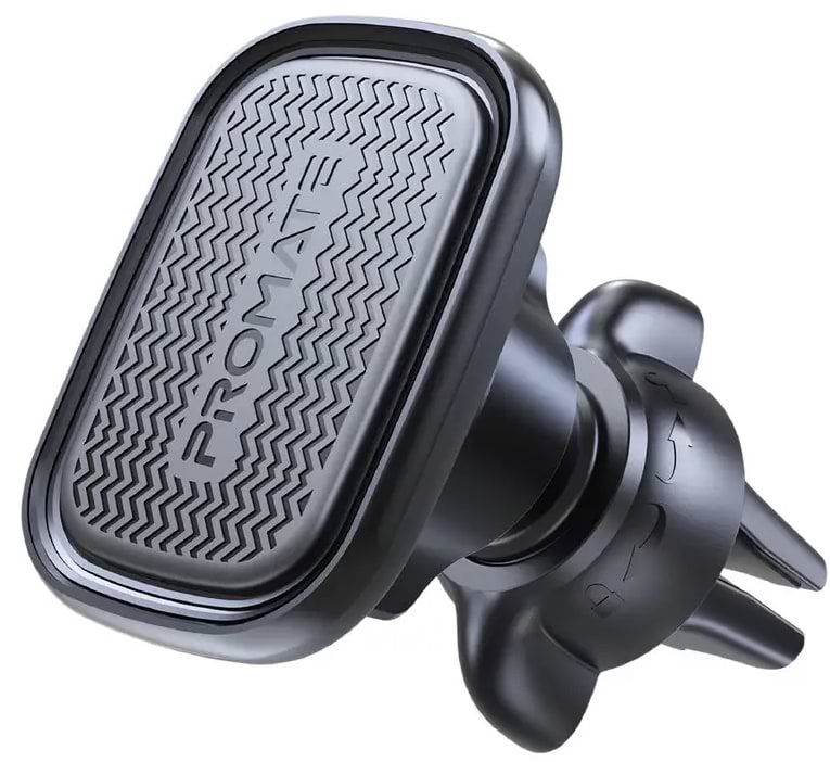 Автодержатель Promate Ventmag-l Black - Фото 1