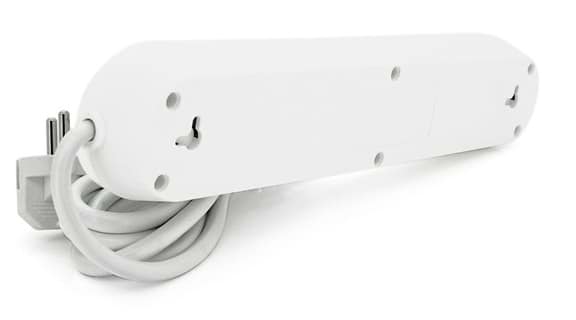 Фото - Сетевой фильтр Voltronic F01U 2 розетки EU + 2 розетки Universal + 3 USB 1.5 м White