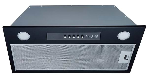 Фото - Витяжка вбудована Borgio BIT-BOX 52 Black