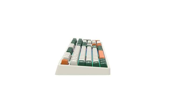 Фото - Клавиатура беспроводная игровая Canyon Shadder GKW-11 RGB Silent UA Wireless White (CND-SKBW11)