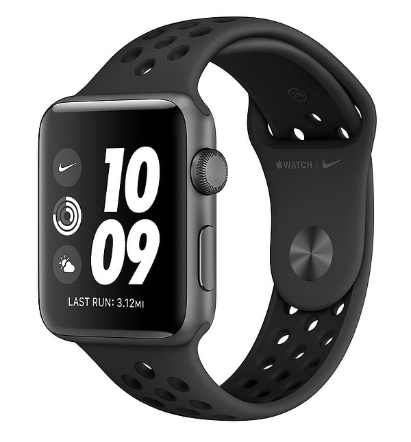 Фото - Смарт-часы Apple Watch Nike+ Series 3 38mm Space Grey Aluminium Case with Anthracite/Black Nike Sport Band