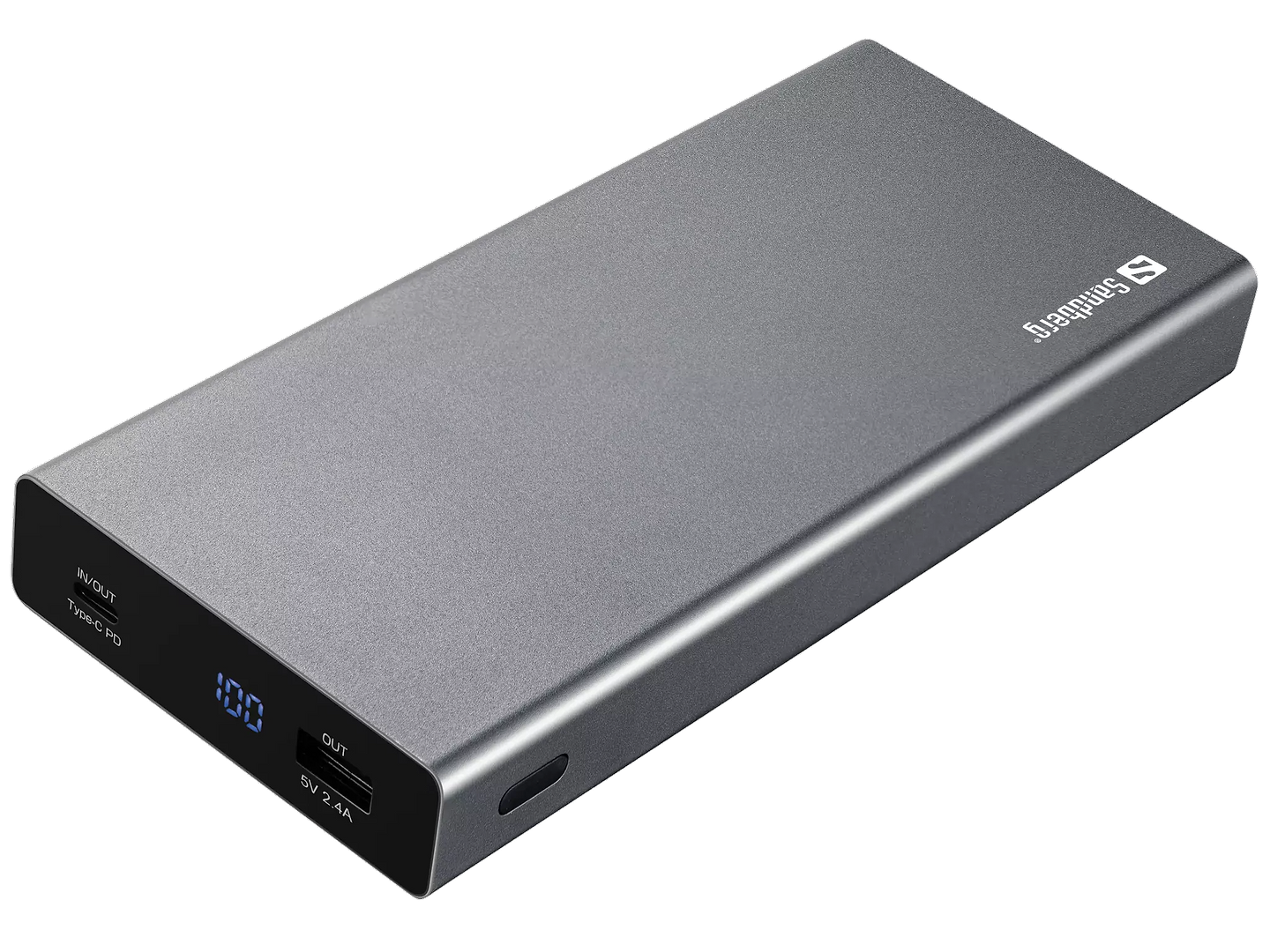 Батарея мобильная Sandberg PD 88W 4,4A 20000 mAh, USB 2хType-C OUT (420-52) - Фото 1