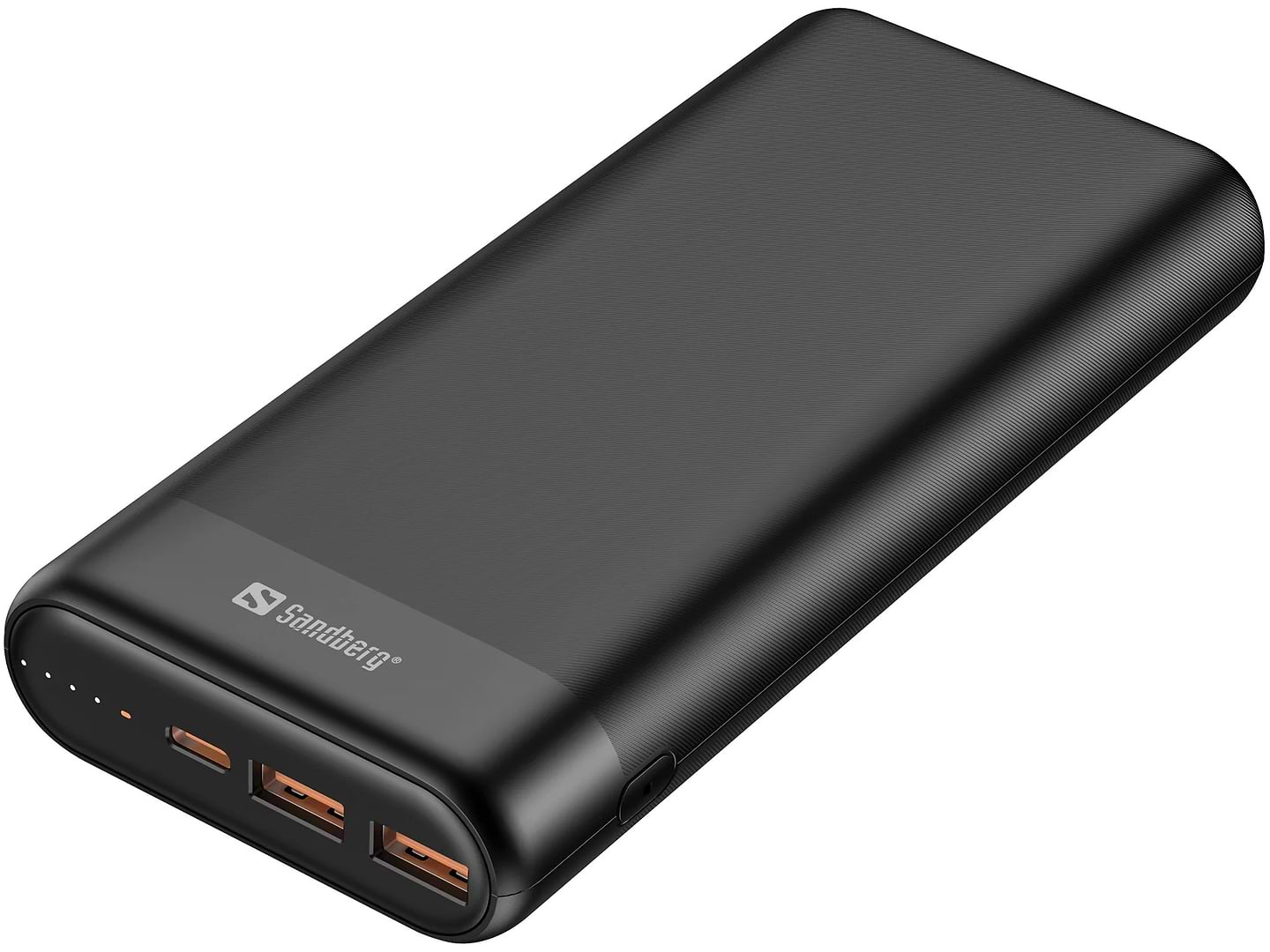 Батарея мобільна Sandberg PD 65W 3A QC3.0 20000 mAh, USB, 2хType-C OUT (420-62) - Фото 1