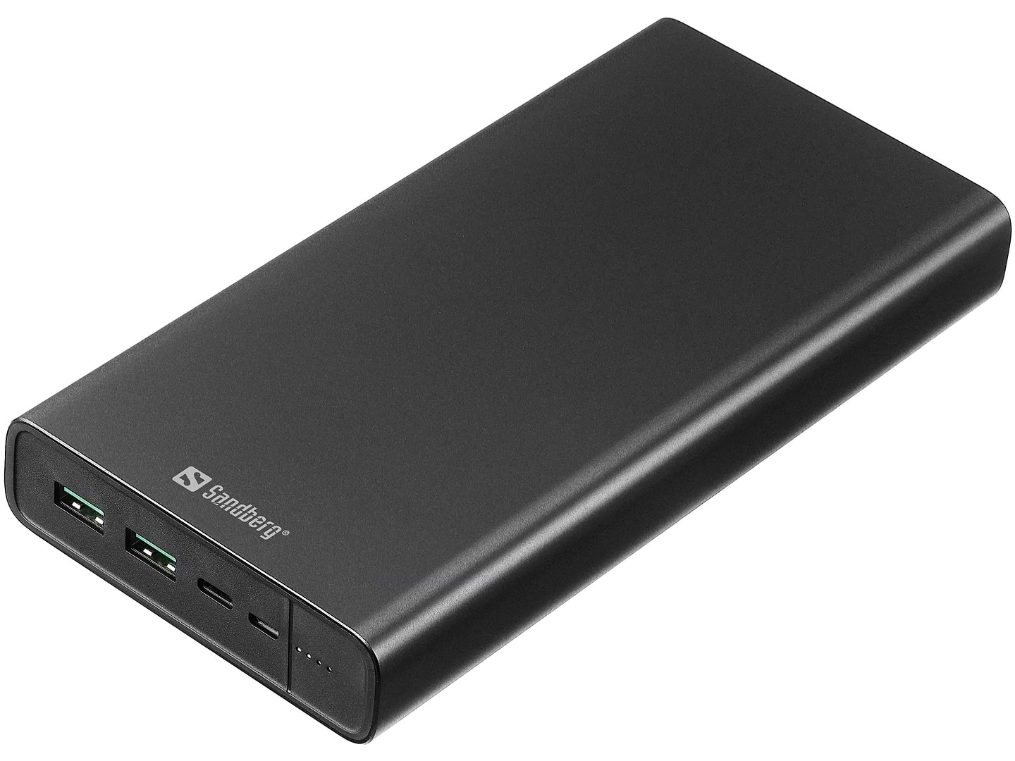 Батарея мобильная Sandberg PD 100W 5A 38400 mAh, 2хUSB Type-C OUT (420-63) - Фото 1