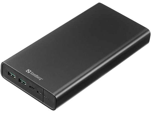 Фото - Батарея мобильная Sandberg PD 100W 5A 38400 mAh, 2хUSB Type-C OUT (420-63)