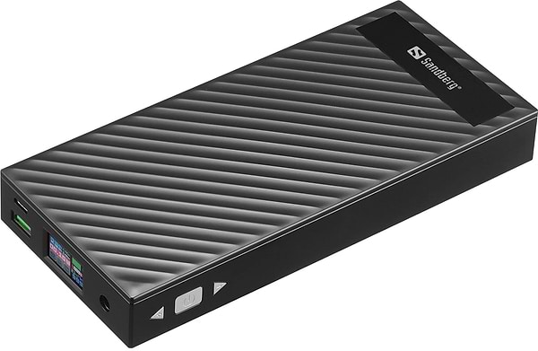 Фото - Батарея мобильная Sandberg PD 30000mAh 200W PD+DC (420-88)