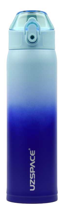 Термокружка UZspace 4201 X4 Gradient 500 мл Голубовато-синяя - Фото 1