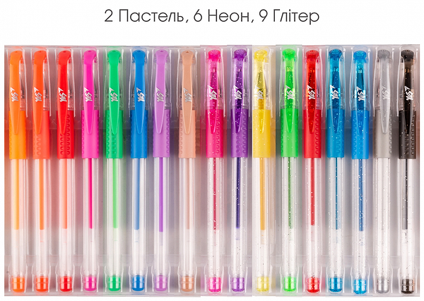 Фото - Набор ручек YES 17 шт. (420434)