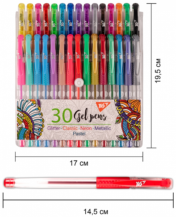Фото - Набор ручек YES 30 шт. (420435)