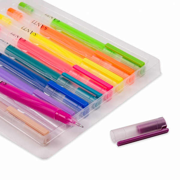 Фото - Набір ручок Santi Neon 9 шт. (420472)