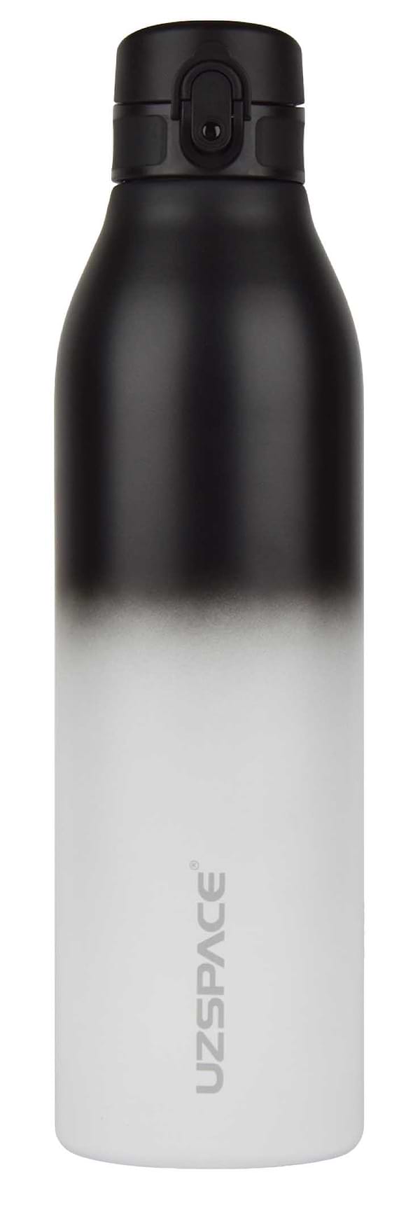 Фото - Термокружка UZspace 4203 Iron Gradient 600 мл Черная с белым