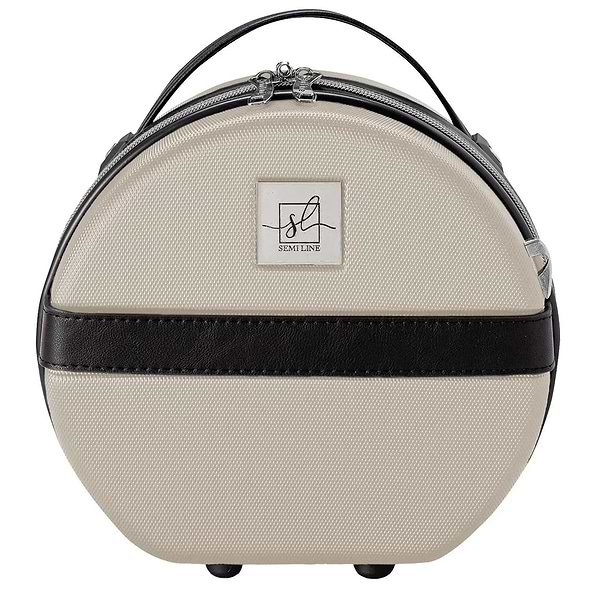 Фото - Косметичка Semi Line 5L Champagne/Black (T5674-1)