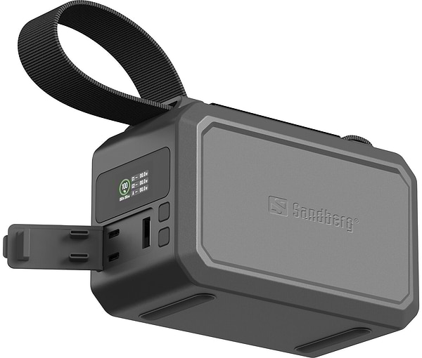 Фото - Батарея мобільна Sandberg Survivor 40000mAh, 100W, 2xUSB-С, USB-A, LED Black (421-14)