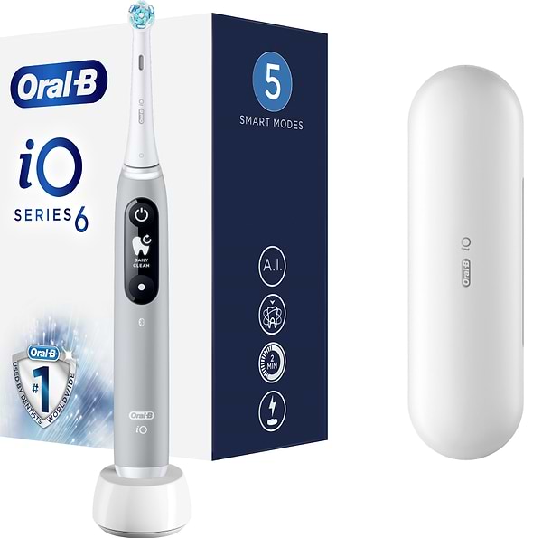 Фото - Зубная щетка электрическая Braun Oral-B iO Series 6 iOM6.1A6.1K Grey Opal