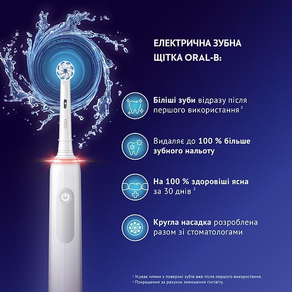 Фото - Зубна щітка електрична Oral-B Braun Pro Series 3 3500 D505.513.3X Біла + Футляр