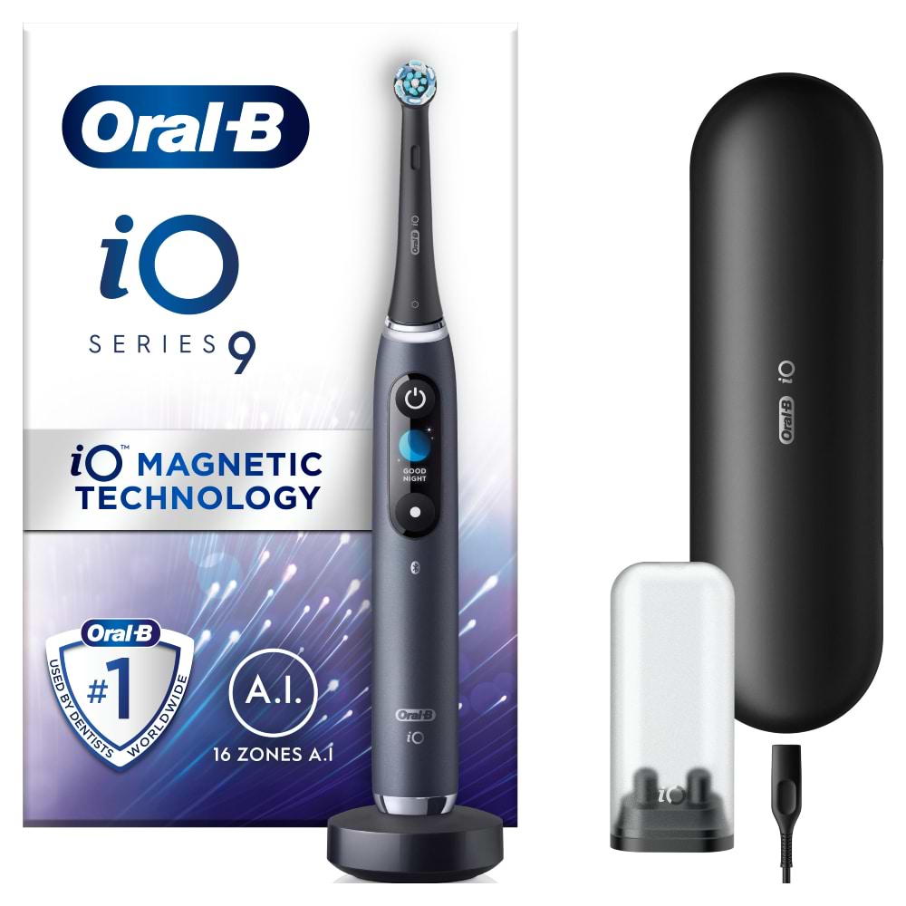 Зубная щетка электрическая Oral-B Braun iO Series 9N IOM9.1B2.2AD - Фото 1