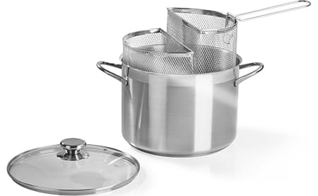 Набір посуду Barazzoni для макаронів та овочів з двома кошиками 24 см (421049524) - Фото 1