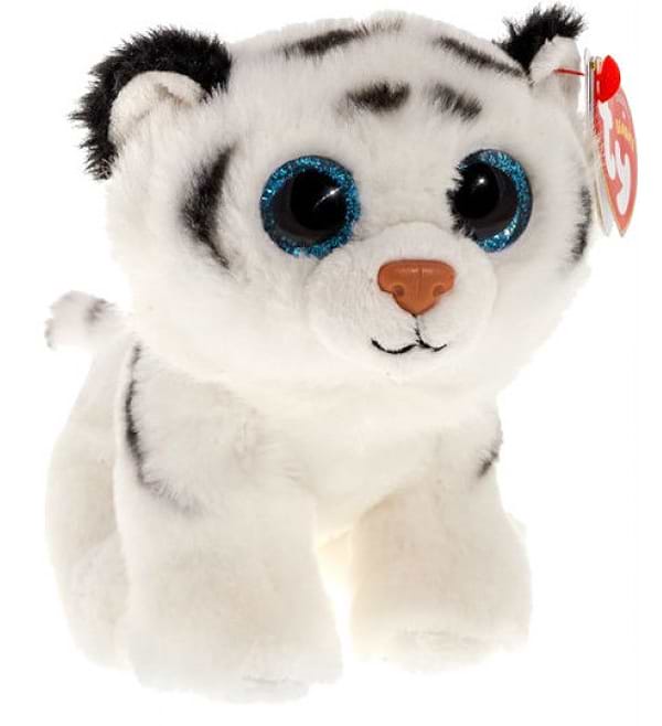 Фото - Мягкая игрушка глазастик TY Beanie Babies Белый тигрёнок ''Tundra'' 15см (42106)