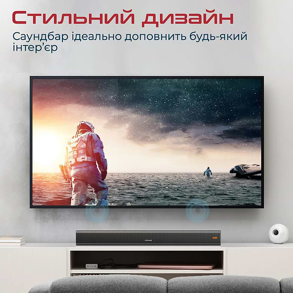Фото - Уценка - Саундбар Promate Streambar-60.Black