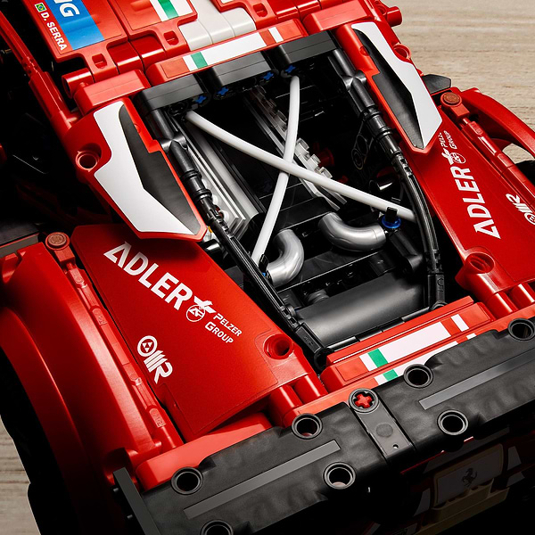 Фото - Конструктор LEGO Technic Ferrari 488 GTE AF Corse №51 (42125)