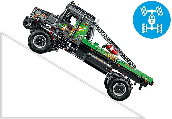 Фото - Конструктор LEGO Technic Повнопривідний вантажівка-позашляховик Mercedes-Benz Zetros (42129)