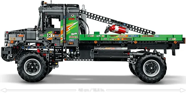 Фото - Конструктор LEGO Technic Повнопривідний вантажівка-позашляховик Mercedes-Benz Zetros (42129)