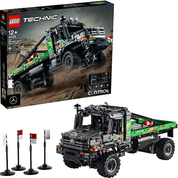 Фото - Конструктор LEGO Technic Повнопривідний вантажівка-позашляховик Mercedes-Benz Zetros (42129)