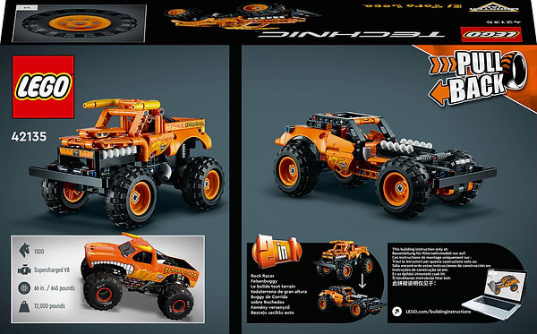 Фото - Конструктор LEGO Technic Monster Jam™ El Toro Loco™ (42135)