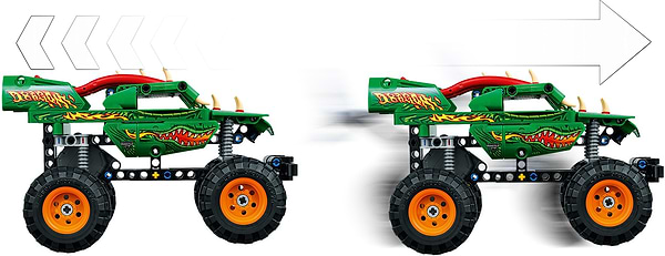 Фото - Конструктор LEGO Technic Monster Jam™ Dragon™ (42149)