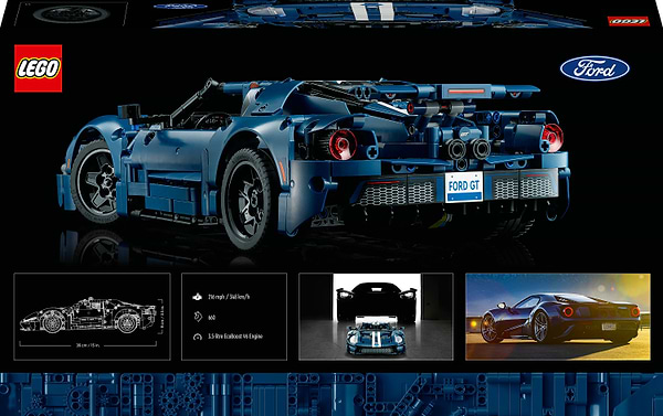 Фото - Конструктор LEGO Technic Ford GT 2022 (42154)