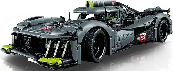 Фото - Конструктор LEGO Technic PEUGEOT 9X8 24H Le Mans Hybrid Hypercar (42156)