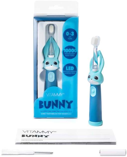 Фото - Зубная щетка электрическая Vitammy Bunny Blue