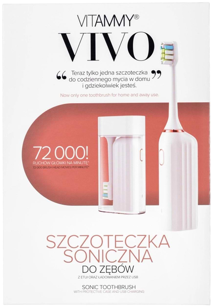 Фото - Зубна щітка електрична Vitammy VIVO White