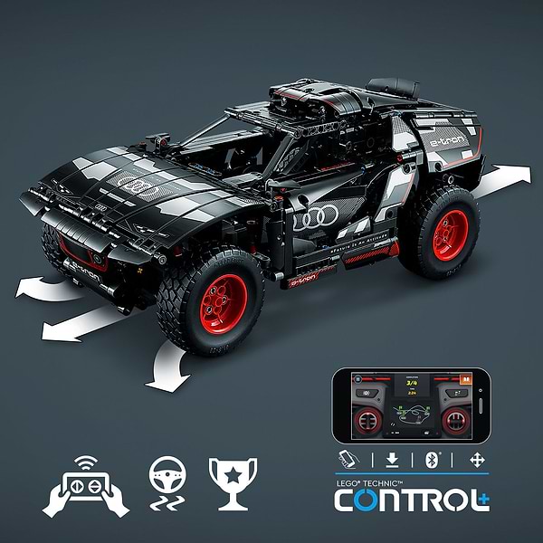 Фото - Конструктор LEGO Technic Audi RS Q e-tron (42160)