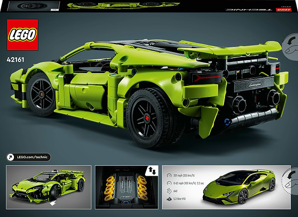 Фото - Конструктор LEGO Technic Lamborghini Huracán Tecnica (42161)