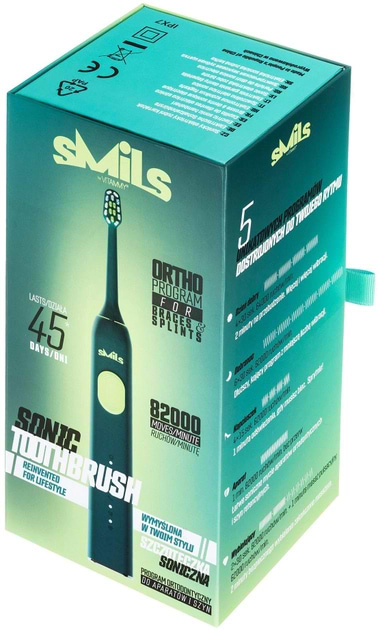 Фото - Зубна щітка електрична Vitammy SMILS Deep Water