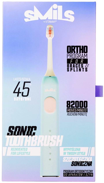 Фото - Зубна щітка електрична Vitammy SMILS Cloud