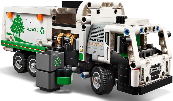 Фото - Конструктор LEGO Technic Мусоровоз Mack® LR Electric (42167)