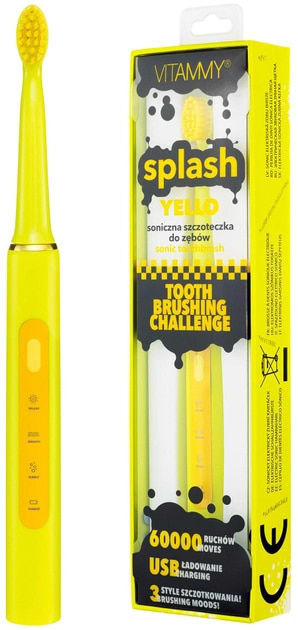 Фото - Зубна щітка електрична Vitammy Splash Yello