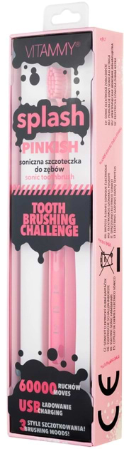Фото - Зубна щітка електрична Vitammy Splash Pinkish